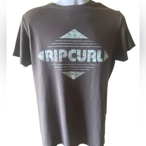 RIP CURL Surf Standard Fit Logo Tee Shirt Men M Medium